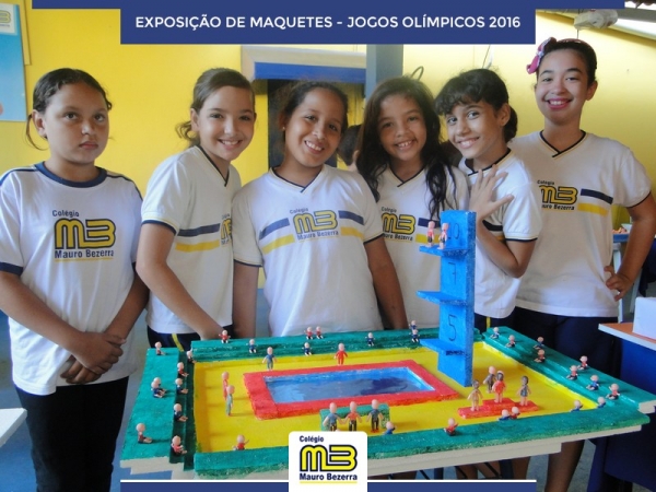 Exposição de Maquetes - Tema: Jogos Olímpicos